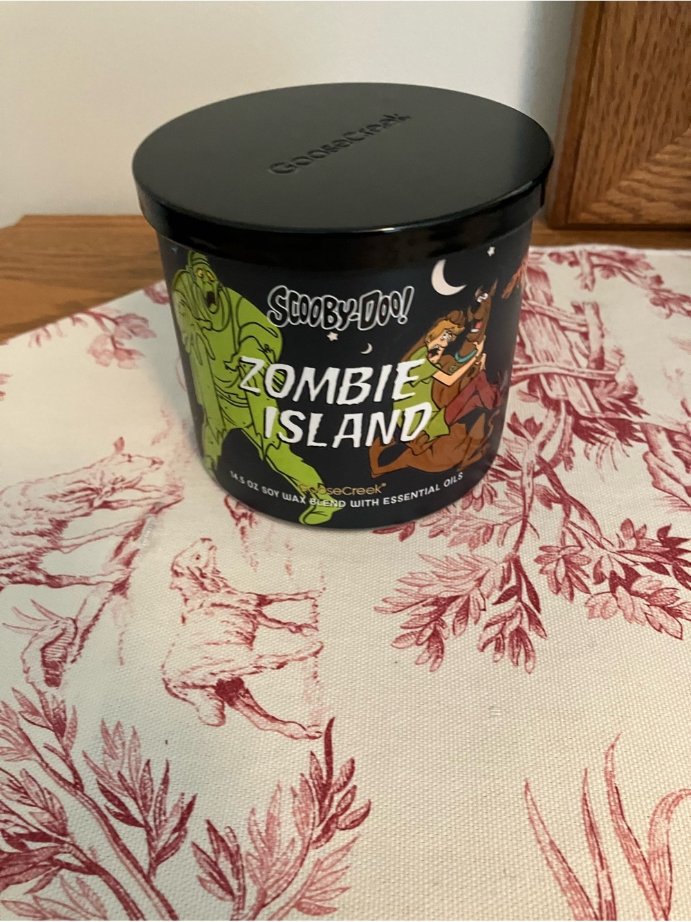 Goose Creek Scooby Doo Zombie Island Candle 90% left